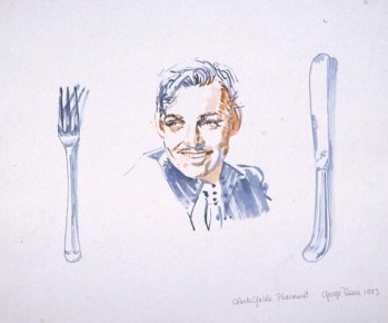 Clark Gable Place Mat