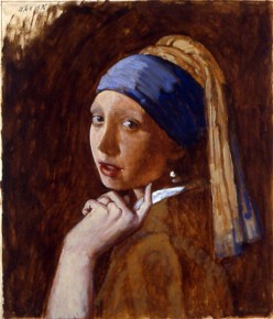 Girl With a Pearl Earring/Hand By Ingres