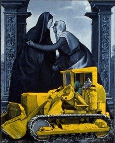 Composition in Black and Yellow (The Visitation)                     