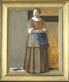 Woman with Frame