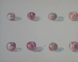 Hudson River School 1 (Study Reverse: Eight Apples)