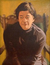 Jane's in Ronald's Chair (Portrait of Jane Yockel)