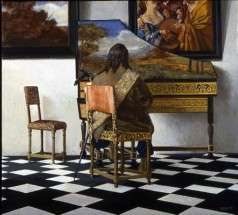 Vermeer's Concert with Two Figures Removed (Number 2)